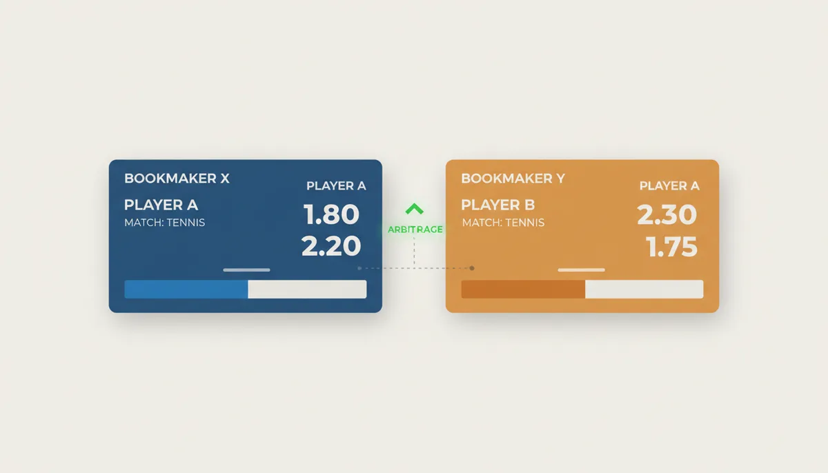 How Arbitrage Betting Works When Bookmakers Disagree