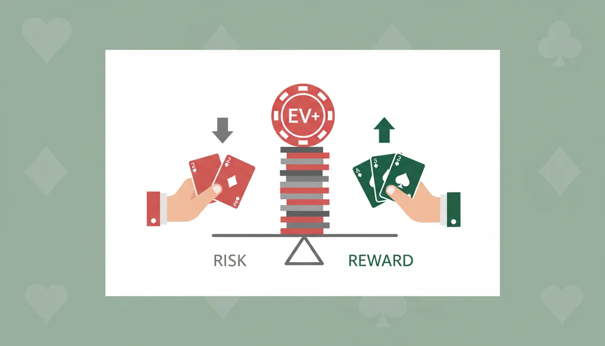 Cómo saber si una apuesta de póker tiene valor esperado positivo (EV+)
